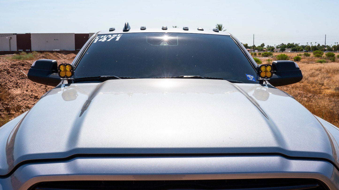 19-23 Ram 2500/3500 SDHQ Built A-Pillar Light Mounts Lighting SDHQ Off Road