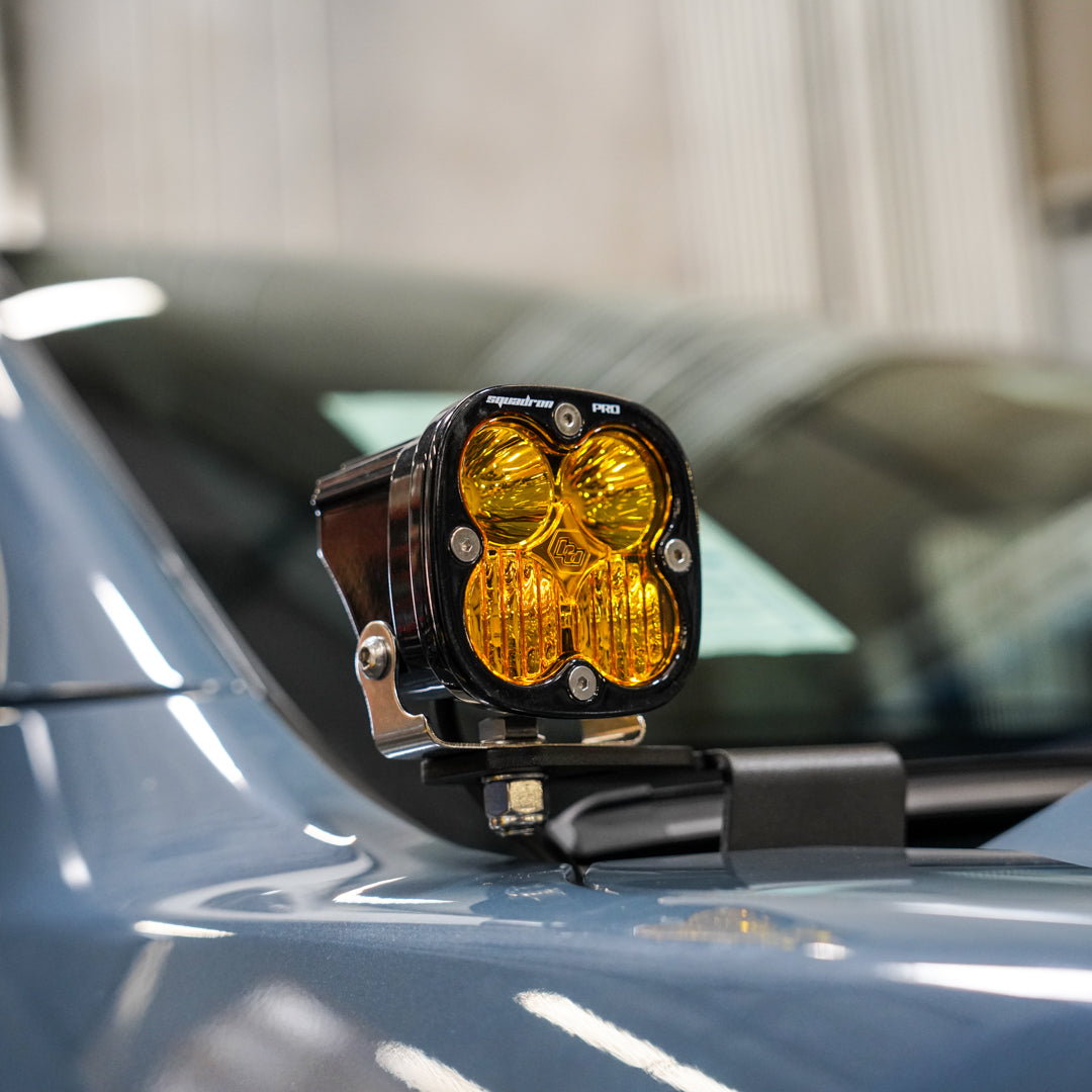 24+ Ford Ranger/Ranger Raptor A-Pillar Light Mounts