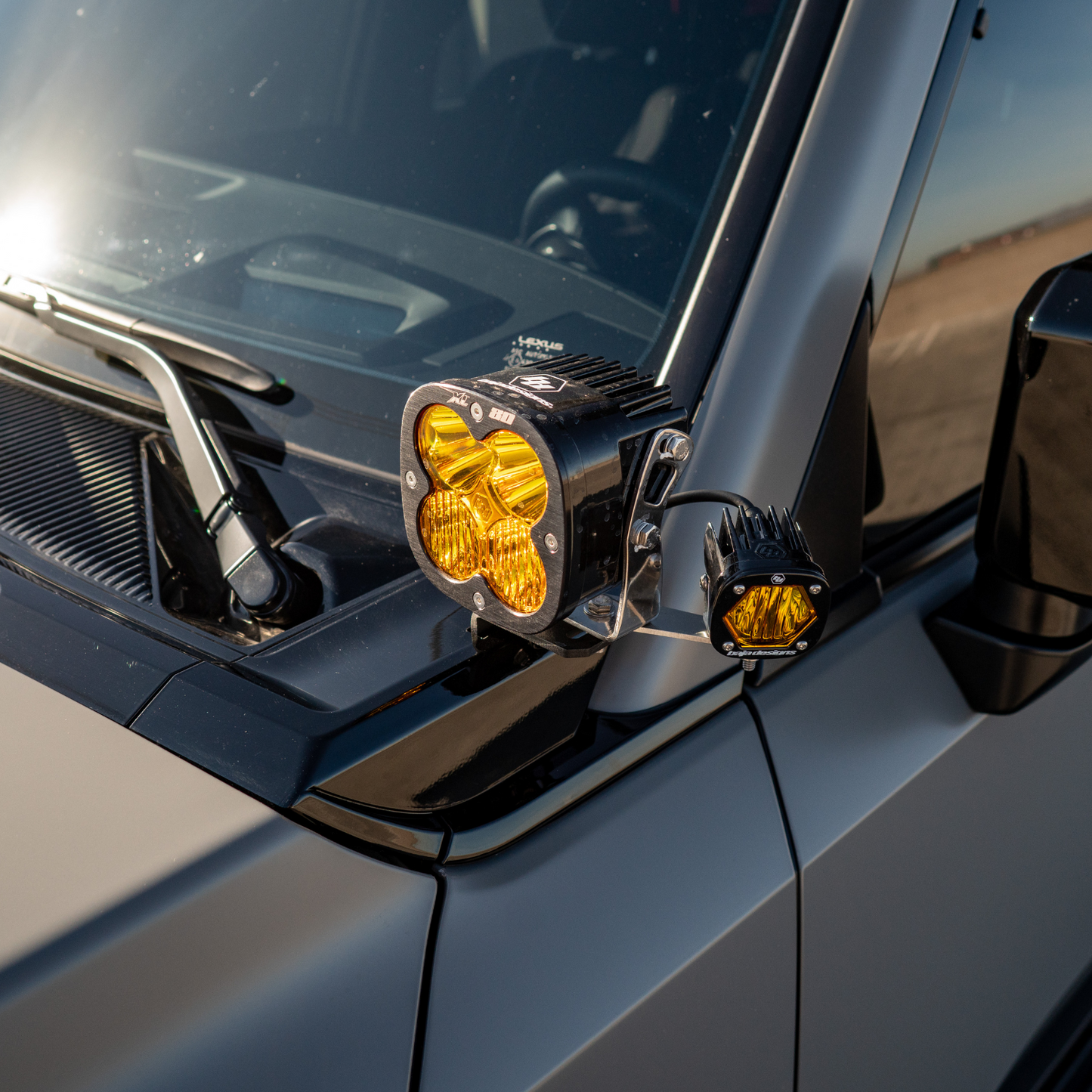 SDHQ Built 2024-2025 GX550 Laser-Cut A-Pillar Cowl Panels