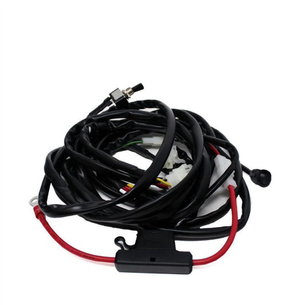 OnX6 Hybrid Laser/S8 Wire Harness w/Mode-1 Bar Lighting Baja Designs Display