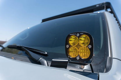 03-23 Toyota 4Runner SDHQ Built A-Pillar Light Mounts (front view)