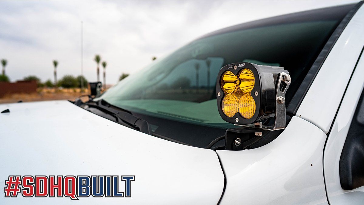 10-18 Ram 2500/3500 SDHQ Built A-Pillar Light Mounts Lighting SDHQ Off Road