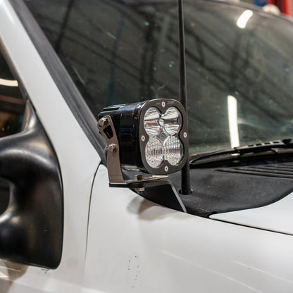 99-07 Ford Super Duty SDHQ Built A-Pillar Light Mounts