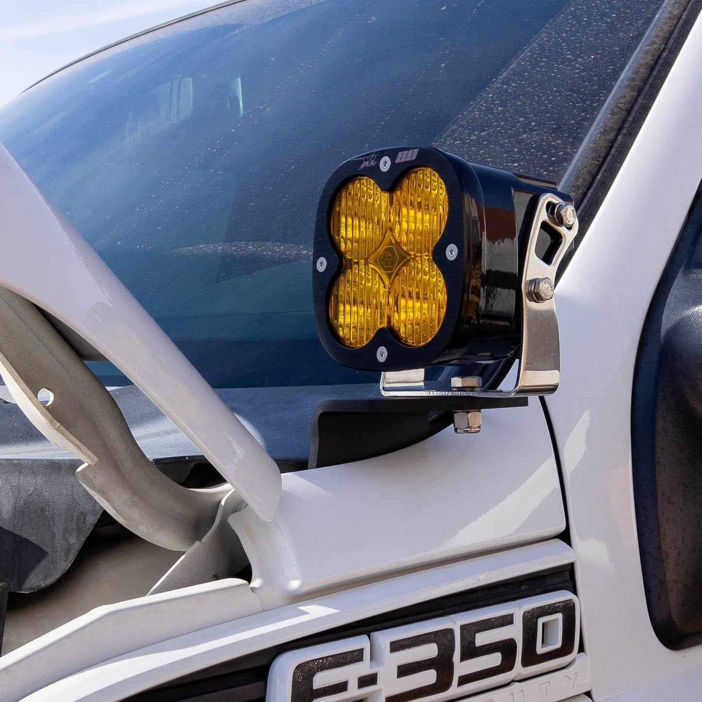 11-16 Ford Super Duty SDHQ Built A-Pillar Light Mounts