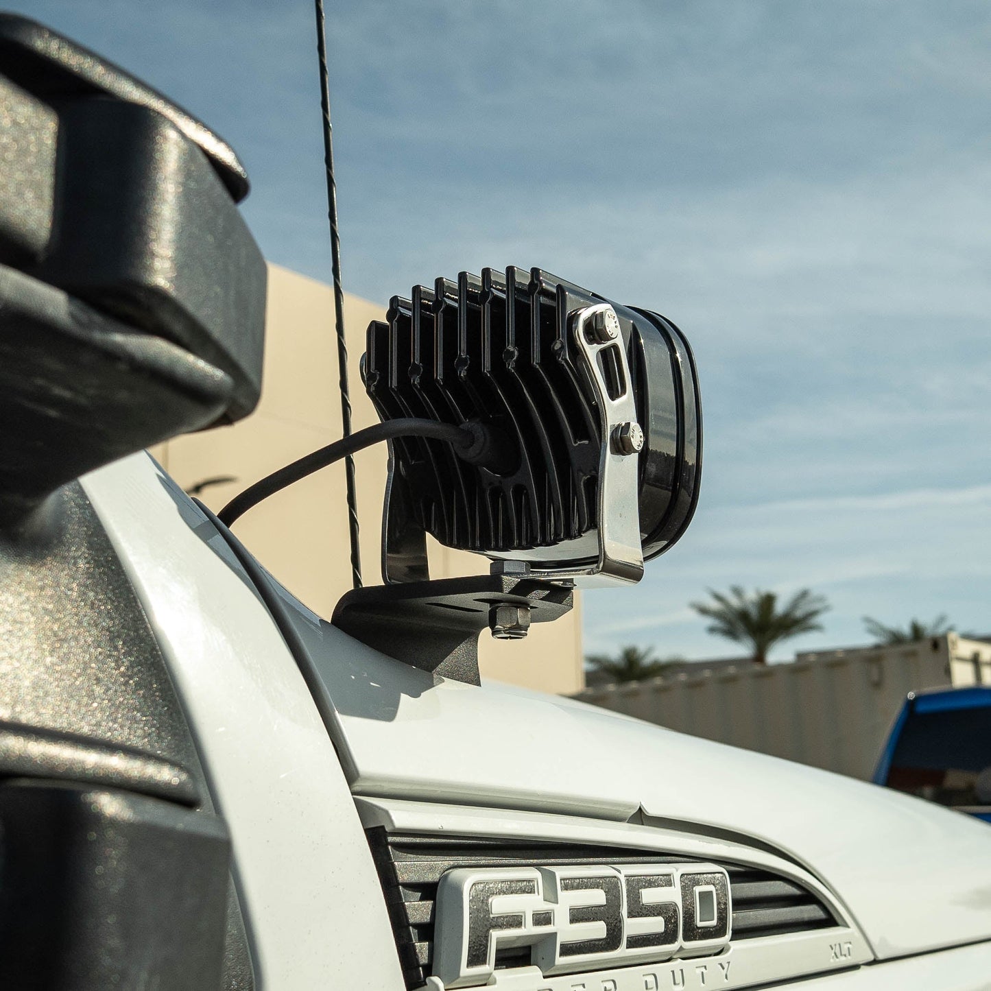 11-16 Ford Super Duty SDHQ Built A-Pillar Light Mounts