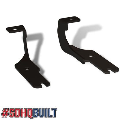 07.5-14 Chevy/GMC 2500/3500 SDHQ Built A-Pillar Light Mounts
