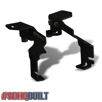 17-Current Ford Super Duty SDHQ Built A-Pillar Light Mounts