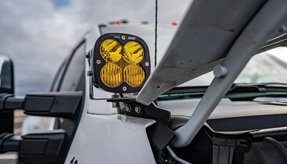 17-Current Ford Super Duty SDHQ Built A-Pillar Light Mounts