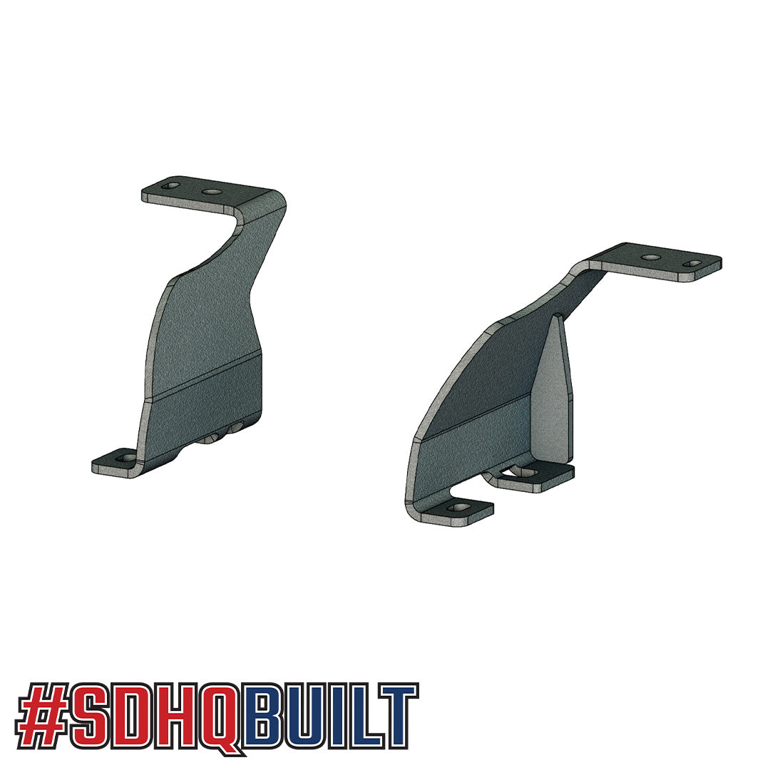 10-14 Ford Raptor SDHQ Built A-Pillar Light Mounts