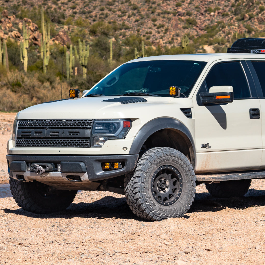 09-14 Ford F-150 SDHQ Built A-Pillar Light Mounts