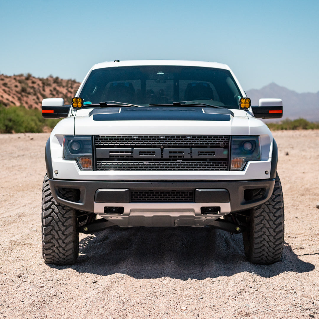 09-14 Ford F-150 SDHQ Built A-Pillar Light Mounts