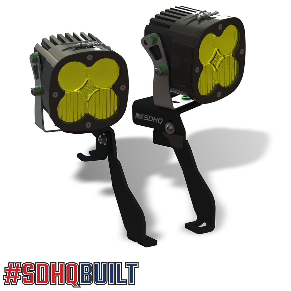 17-20 Ford Raptor SDHQ Built A-Pillar Light Mounts