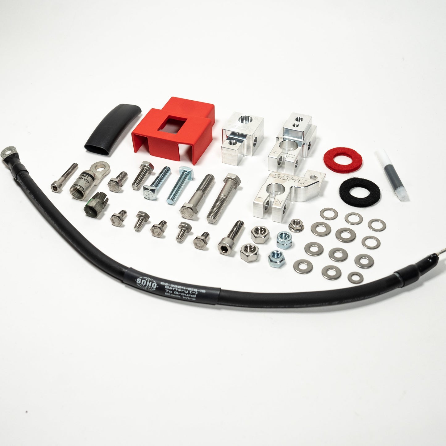 21-24 Ford Raptor SDHQ Built Billet Battery Terminal Kit