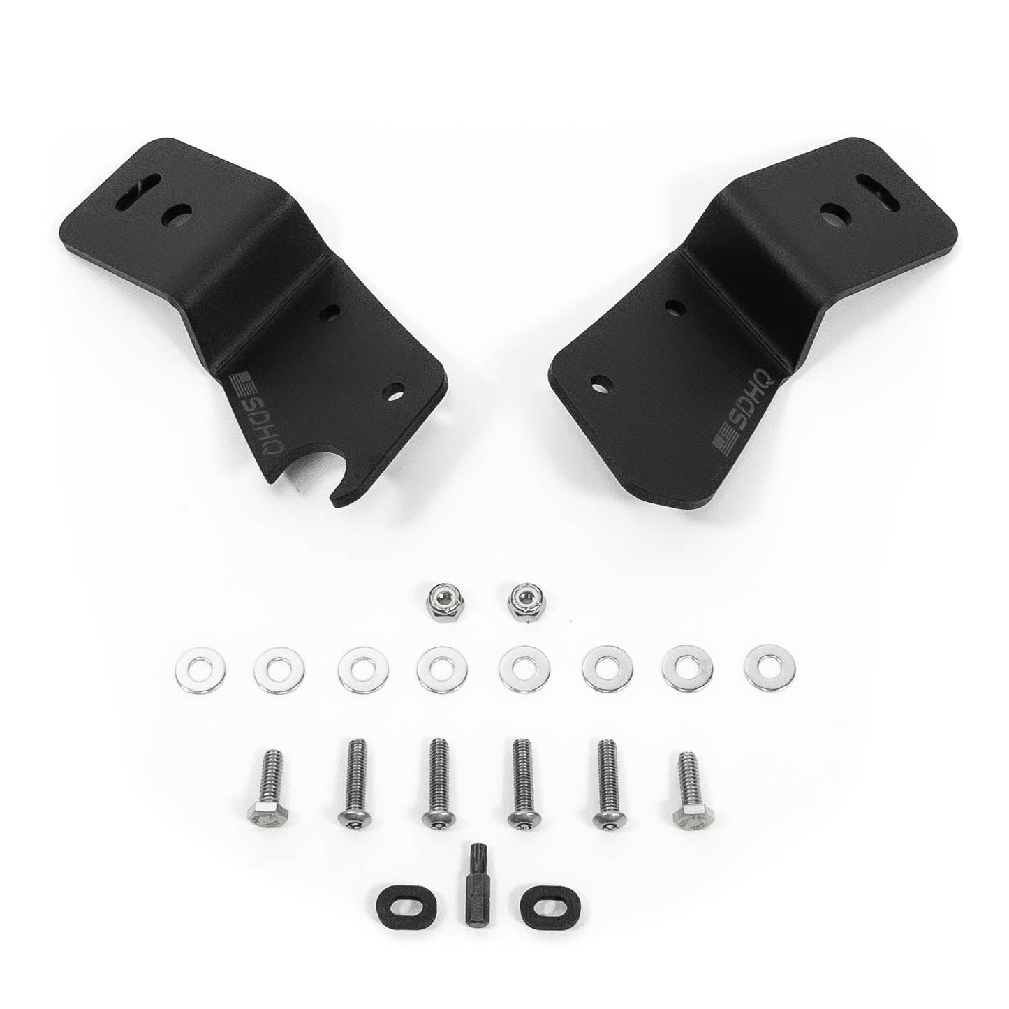 21-23 Ford Bronco/Bronco Raptor SDHQ Built A-Pillar Light Mounts