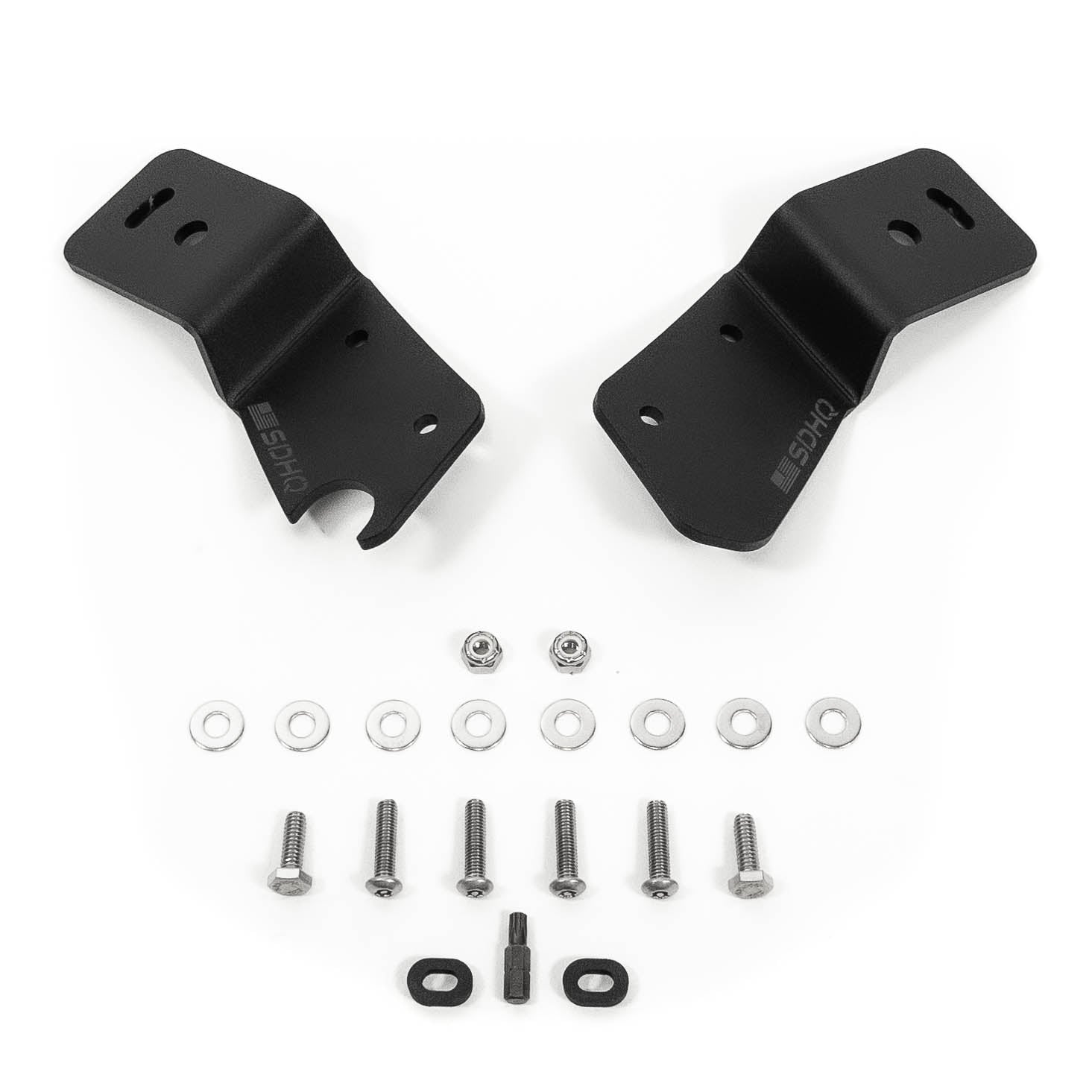 21-23 Ford Bronco/Bronco Raptor SDHQ Built A-Pillar Light Mounts