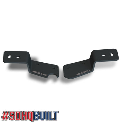 21-Current Ford Bronco SDHQ Built A-Pillar Light Mounts