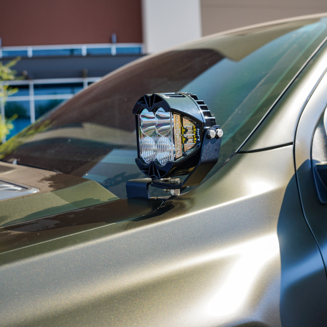 24+ Ford Ranger/Ranger Raptor A-Pillar Light Mounts