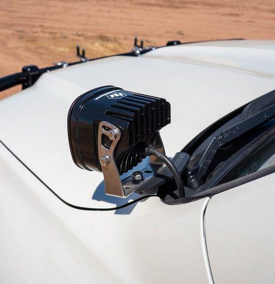 16-21 Toyota Land Cruiser 200 Series SDHQ Built A-Pillar Light Mounts Lighting SDHQ Off Road