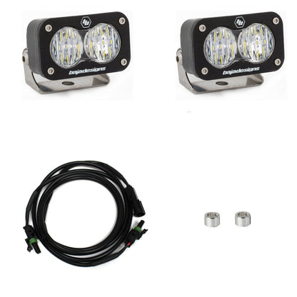 '17-Current Ford Raptor S2 Sport Reverse Light Kit Lighting Baja Designs Display of Included Parts 