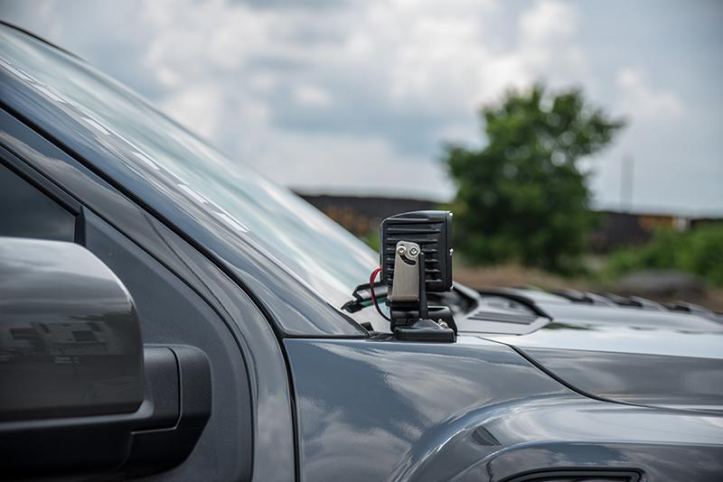 17-20 Ford Raptor SDHQ Built A-Pillar Light Mounts