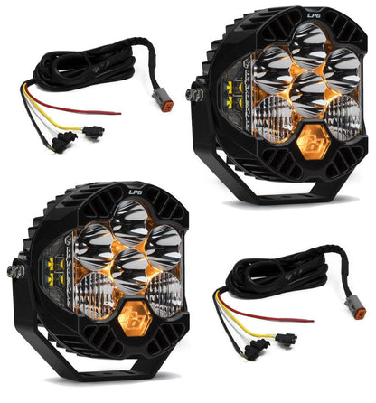 '18-23 Jeep JL Rubicon Steel Bumper Kit Lighting Baja Designs Display of Included Parts 