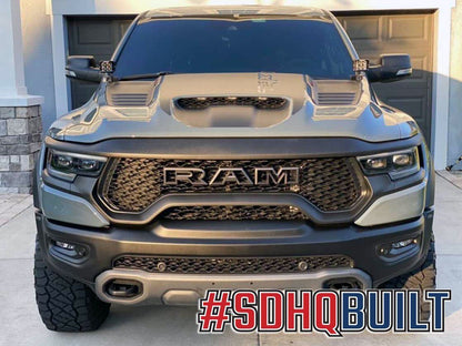 19-Current Ram 1500 TRX SDHQ Built A-Pillar Light Mounts Lighting SDHQ Off Road