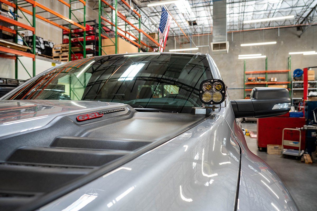 19-Current Ram 1500 TRX SDHQ Built A-Pillar Light Mounts Lighting SDHQ Off Road