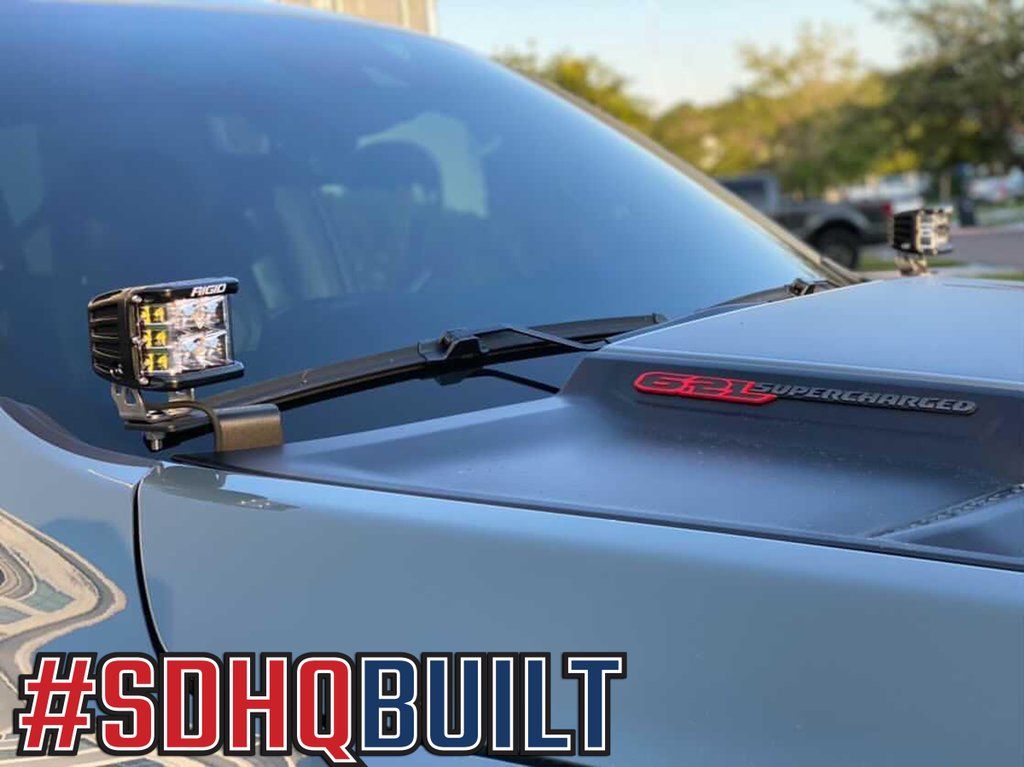19-Current Ram 1500 TRX SDHQ Built A-Pillar Light Mounts Lighting SDHQ Off Road