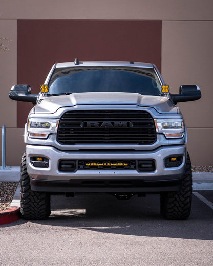 19-23 Ram 2500/3500 SDHQ Built A-Pillar Light Mounts Lighting SDHQ Off Road