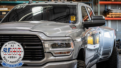 19-23 Ram 2500/3500 SDHQ Built A-Pillar Light Mounts Lighting SDHQ Off Road