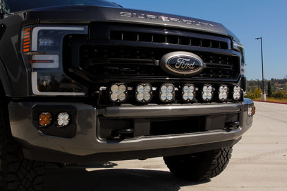 '20-22 Ford F250/350 XL Linkable LED Light Kit Lighting Baja Designs display on Vehicle 