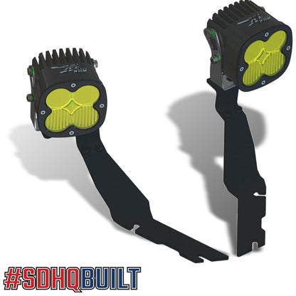 19-23 Ram 2500/3500 SDHQ Built A-Pillar Light Mounts