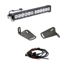 '21-22 Ram 1500 TRX Baja Designs OnX6+ 20" Light Bar Bumper Kit Display of included Parts 