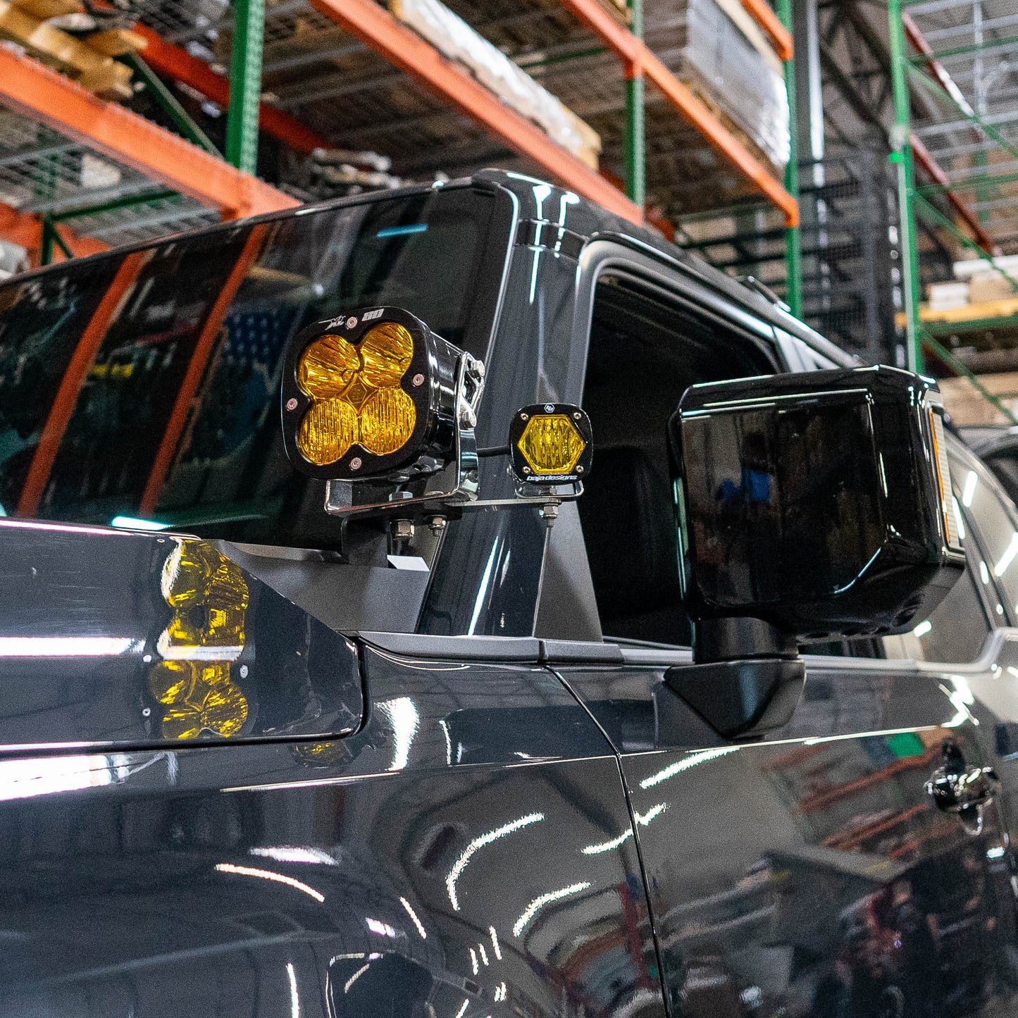 SDHQ Built '24-25 LC250 A-Pillar Light Mounts