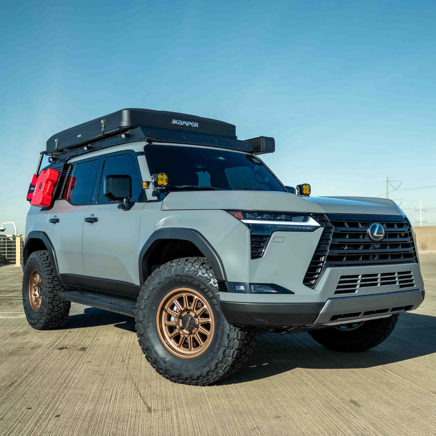 SDHQ Built '24-25 GX550 A-Pillar Light Mounts