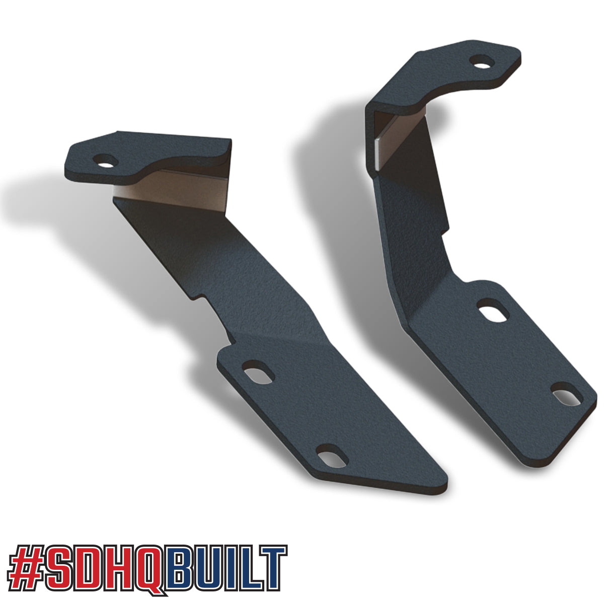 03-09 Lexus GX470 SDHQ Built A-Pillar Light Mounts individual parts display