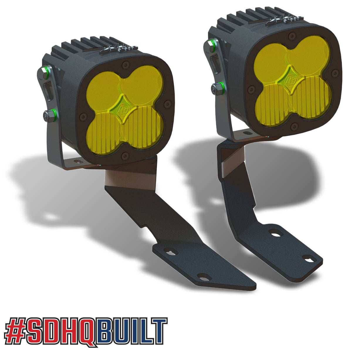 03-09 Lexus GX470 SDHQ Built A-Pillar Light Mounts individual display