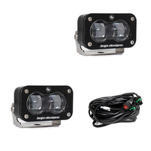 S2 SAE LED Auxiliary Light Pod Pair - Clear Display of Included Parts 