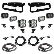 2021+ Ford Bronco S2 SAE “Sportsmen” Fog Pocket Light Kit Clear  Toggle Switch Display of Included Parts 