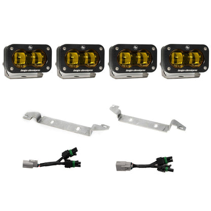 S2 SAE OEM Fog Light Replacement Kit - 2025-On Toyota 4Runner NOTE: TRD Pro/Trailhunter