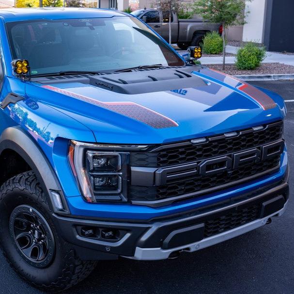 21-24 Ford Raptor SDHQ Built A-Pillar Light Mounts