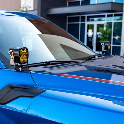 21-24 Ford Raptor SDHQ Built A-Pillar Light Mounts