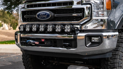 '20-22 Ford F250/350 XL Linkable LED Light Kit Lighting Baja Designs display on Vehicle 