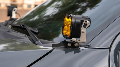 17-Current Ford Super Duty SDHQ Built A-Pillar Light Mounts