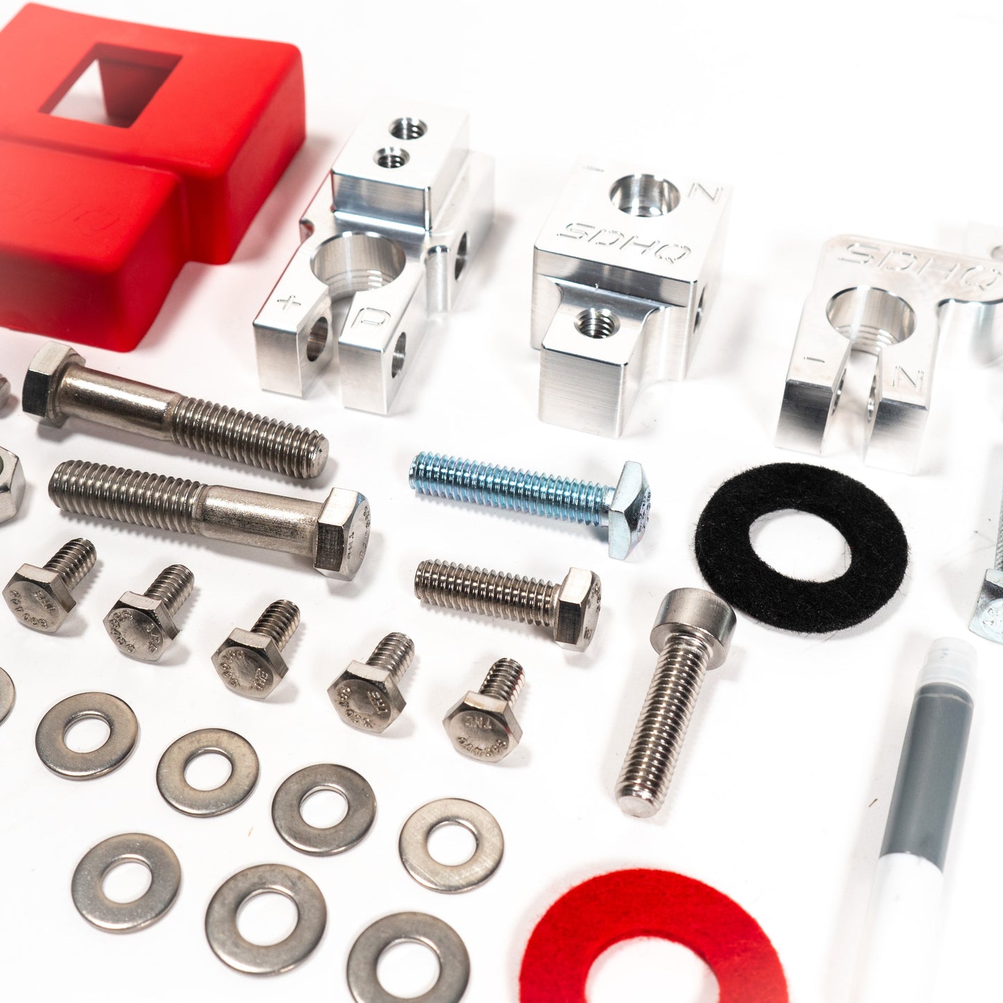 2023-2024 Ford F250/F350 Billet Single Battery Terminal Upgrade Kit