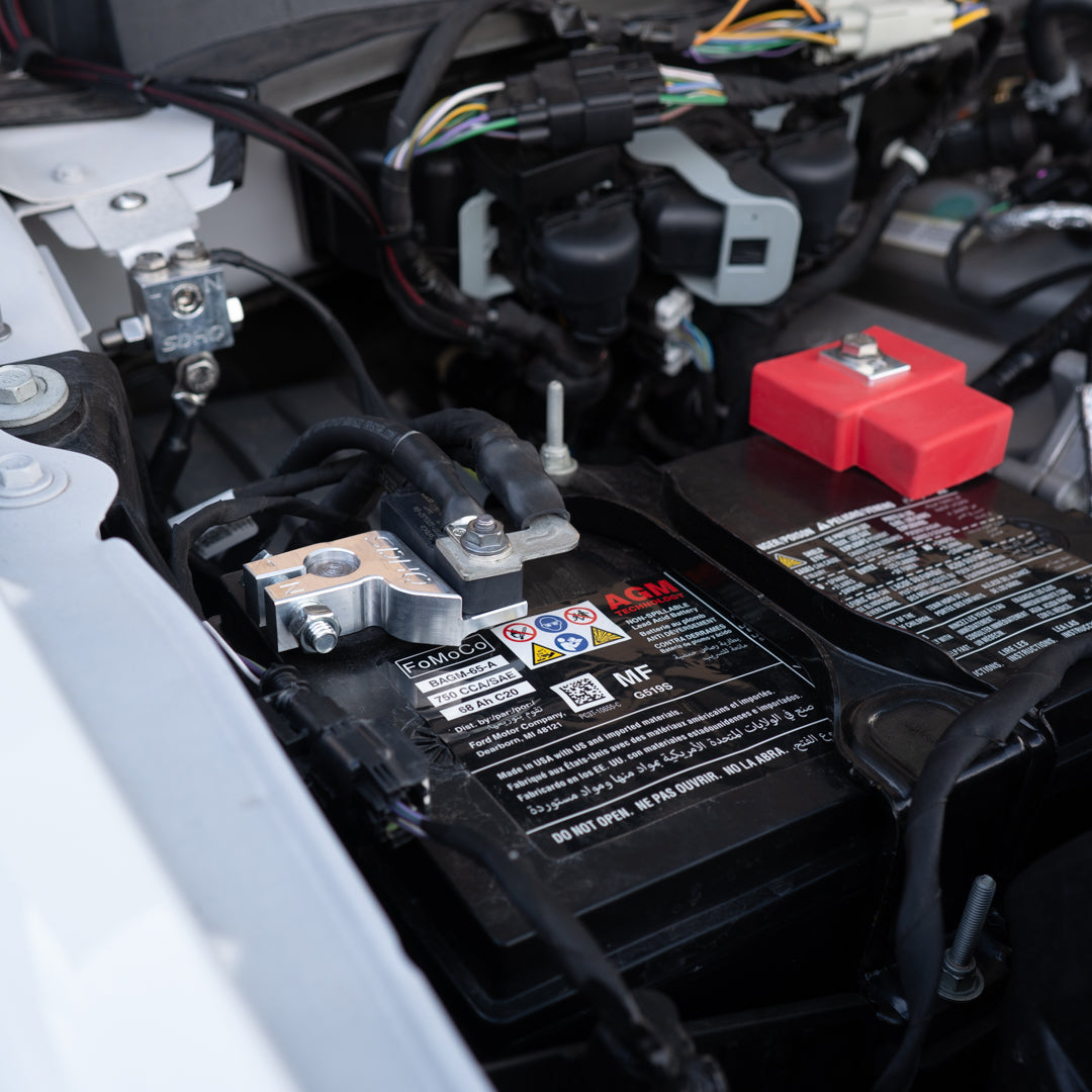 2023-2024 Ford F250/F350 Billet Single Battery Terminal Upgrade Kit