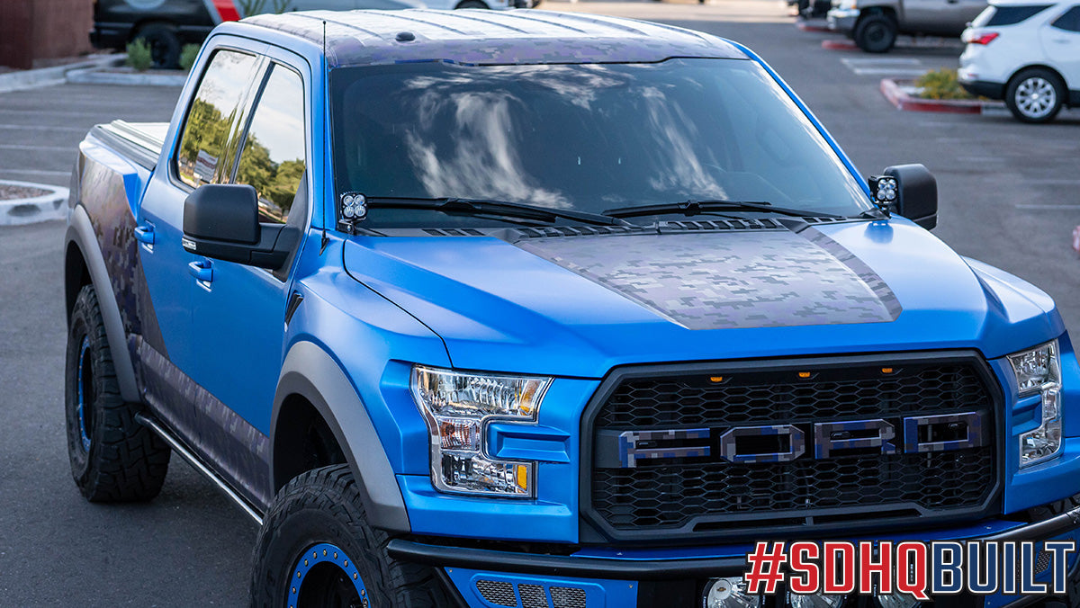 15-20 Ford F150 SDHQ Built A-Pillar Light Mounts