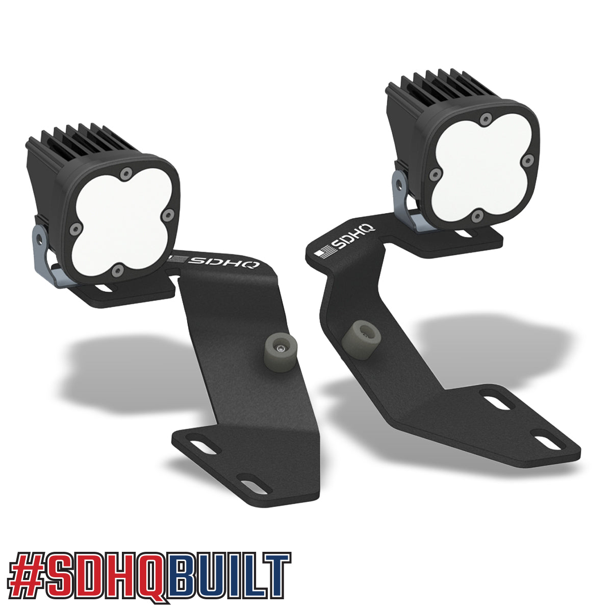 05-15 Toyota Tacoma SDHQ Built A-Pillar Light Mounts individual parts display