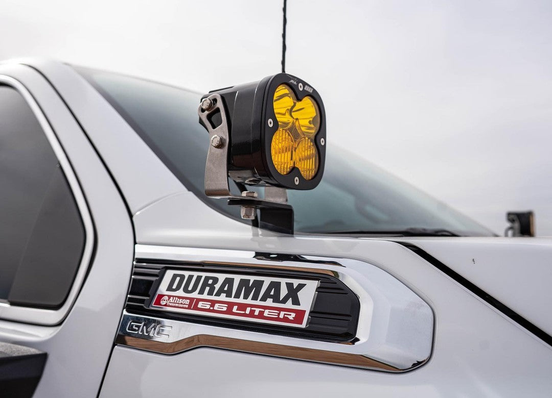 20-Current Chevy/GMC 2500/3500 SDHQ Built A-Pillar Light Mounts