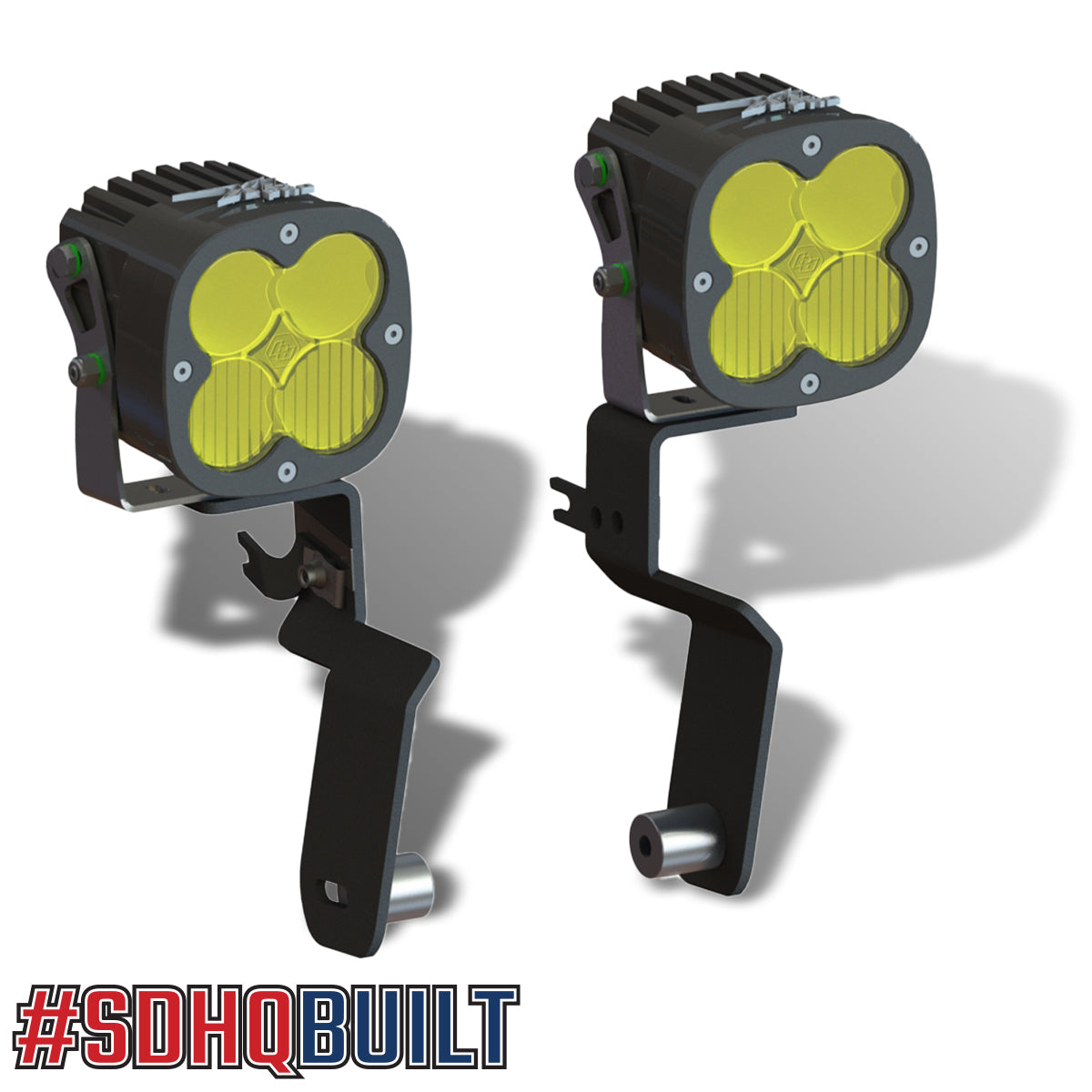 19-Current Chevy 1500 SDHQ Built A-Pillar Light Mounts